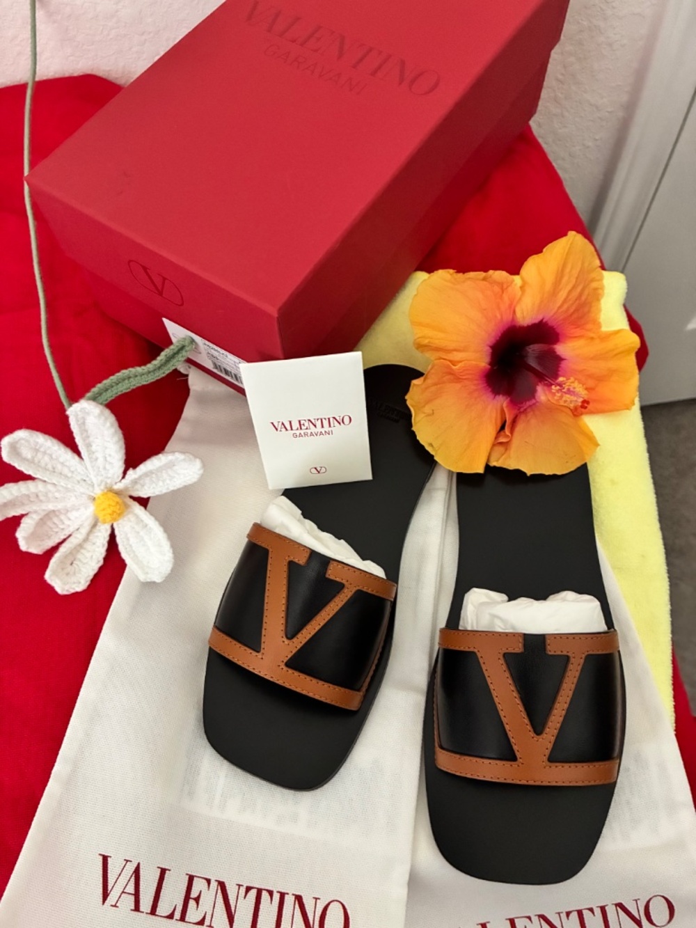 VALENTINO GARAVANI Viva Superstar Slide Sandal In Nappa Leather
